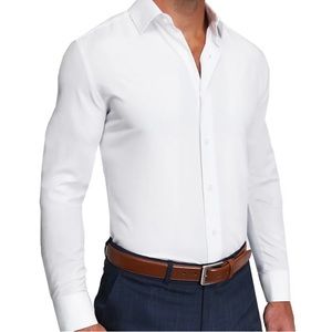 State and Liberty white dress shirt